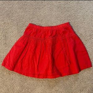 Gymboree Skirt size 10 red